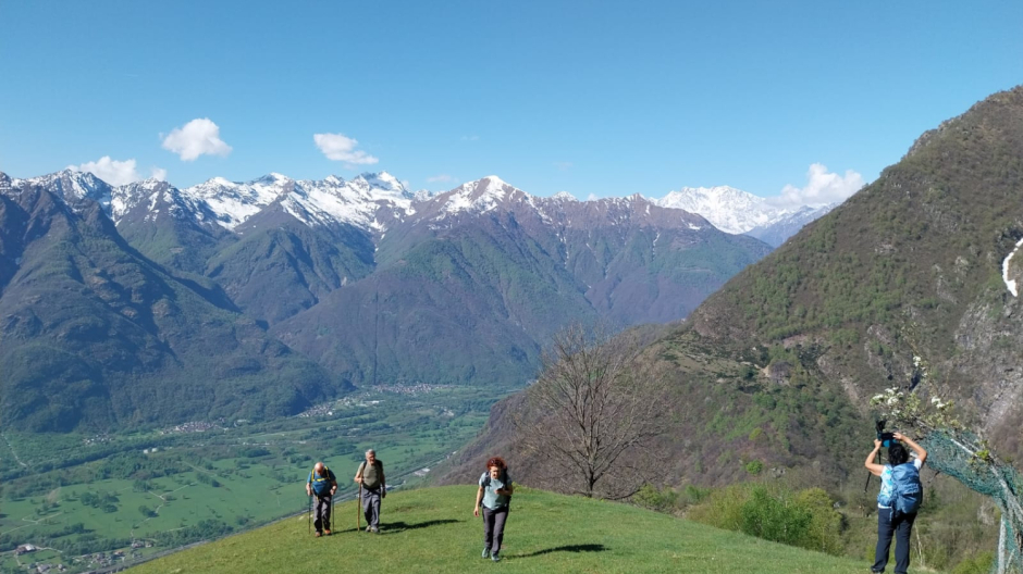 Con Gianpaolo Fabbri in gita all’Alpe La Colla