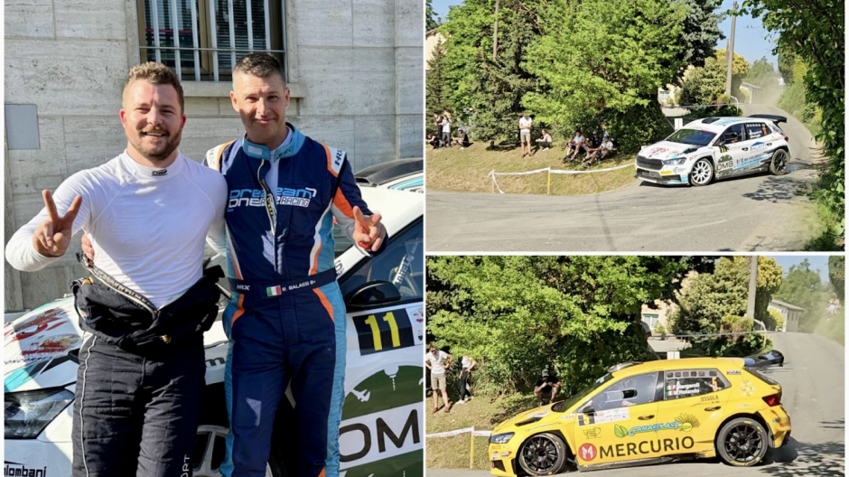 Rally Vigneti Monferrini: molto bene Pelgantini e Margaroli. Fuori Caffoni e Serini
