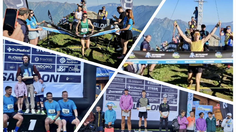 Andrea Rostan conquista la Domobianca Vertical Race