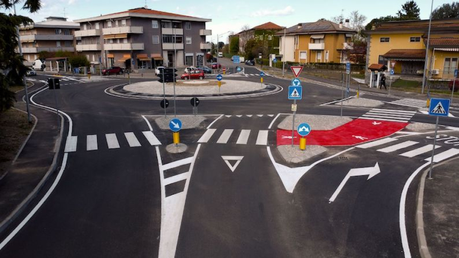 Cerano, inaugurata la nuova rotatoria sulla Sp6