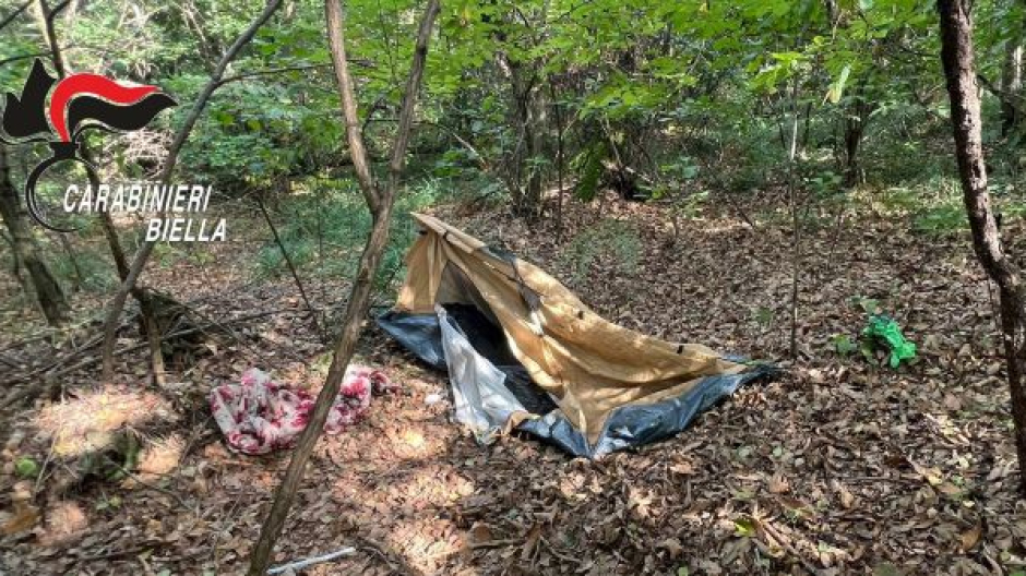 Ancora spaccio nei boschi di Biella