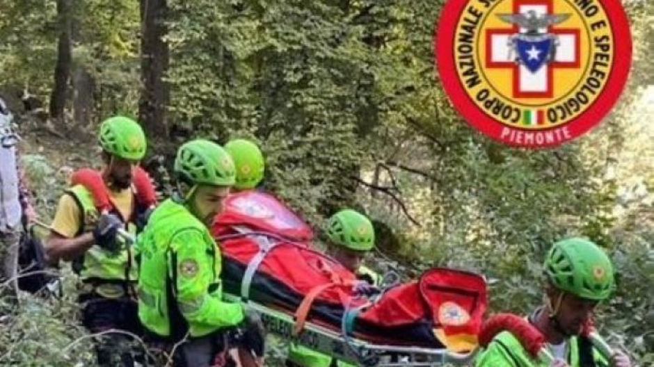 Escursionista scivola sul Cammino di Oropa